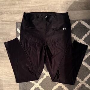 Under Armour Shiny Black Leggings